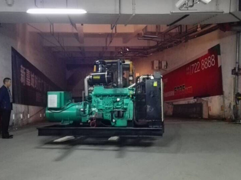 新嘉大酒店采購一臺(tái)濰柴200KW柴油發(fā)電機(jī)組